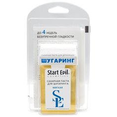 Start Epil Набор для шугаринга паста Мягкая в картридже 100 г + бумажные полоски