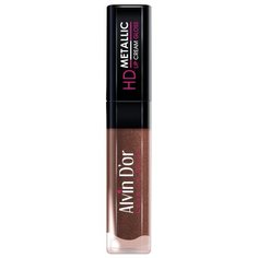 Alvin Dor Блеск для губ HD Metallic Lip Cream Gloss LG-12, 20 коричнево-бежевый металлик