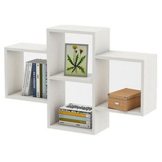 Полка ВМФ Флэш-7 87х18 см , белый