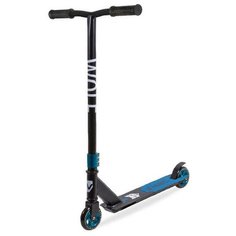 Спортивный самокат Novatrack Wolf 100 Alloy EL 2020 синий