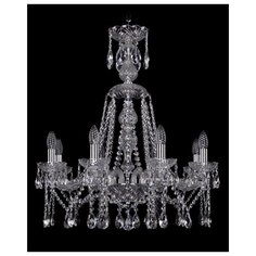 Люстра Bohemia Ivele Crystal 1413/8/220/XL-73/Ni, E14, 320 Вт
