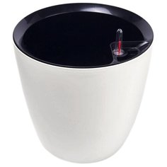 Горшок акиби Комфорт с автополивом, ПИ-33, 27х28 см белый