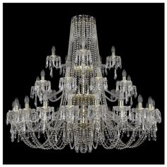 Люстра Bohemia Art Classic 11.23.20+10+5.460.3d.Gd.Dr, E14, 1400 Вт