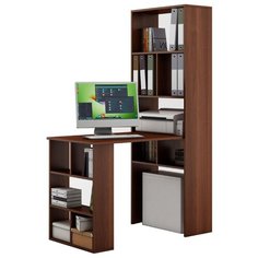 Компьютерный стол Владимирская мебельная фабрика Феликс-45, 110х63.4 см, цвет: орех итальянский