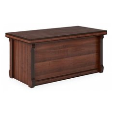 Письменный стол Pointex Bern, 160х80 см, цвет: темный орех