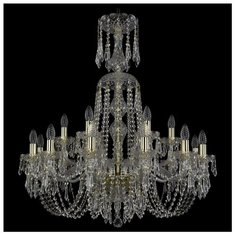 Люстра Bohemia Art Classic 11.23.12+6.300.XL-92.GD.DR, E14, 720 Вт