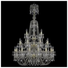 Люстра Bohemia Art Classic 11.11.16+8+4.300.3d.XL-128.Gd.Sp, E14, 1120 Вт