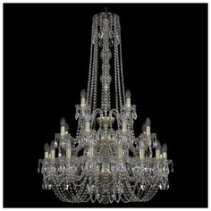 Люстра Bohemia Art Classic 11.11.16+8+4.300.3d.h-128.Gd.Sp, E14, 1120 Вт