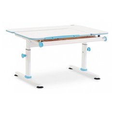 Стол TCT NANOTEC M6+XS 100x75 см кедр белый/голубой