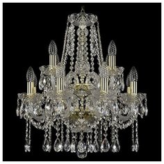 Люстра Bohemia Art Classic 11.12.8+4.165.2d.Gd.Sp, E14, 480 Вт