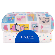 Многоразовые пеленки Daisy фланель 90х145 комплект 2 шт. дракончик