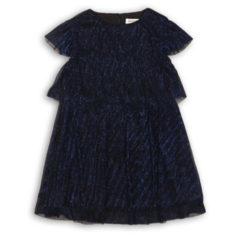Платье Minoti размер 4-5г, темно-синий