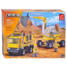 Конструктор Ausini Строители 29506 Строительная техника