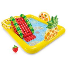 Игровой центр Intex FunN Fruity (57158) желтый/красный/зеленый