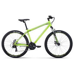 Горный (MTB) велосипед FORWARD Sporting 27.5 2.0 Disc (2020) зеленый/серый 19" (требует финальной сборки)