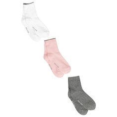 Носки Gulliver Baby комплект 3 пары размер 26-28, молочный/розовый/серый