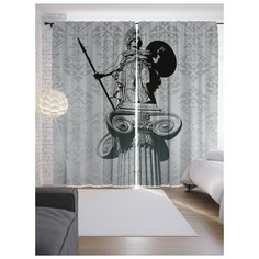 Портьеры JoyArty Статуя Афины на ленте 265 см (p-14866)