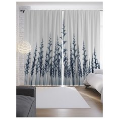 Портьеры JoyArty Удивительное поле на ленте 265 см (p-14451)