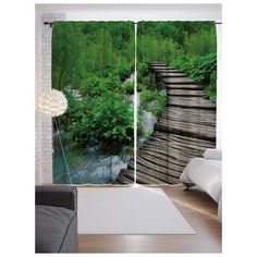 Портьеры JoyArty Лестничный мост на ленте 265 см (p-12151)