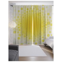 Портьеры JoyArty Солнечная декорация на ленте 265 см (p-13435)