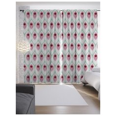 Портьеры JoyArty Колдовской жест на ленте 265 см (p-14323)