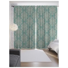 Портьеры JoyArty Фигурное цветение на ленте 265 см (p-13208)