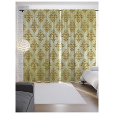 Портьеры JoyArty Этнические фигуры на ленте 265 см (p-13418)