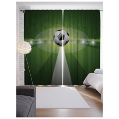 Портьеры JoyArty Предстоящий матч на ленте 265 см (p-15482462)
