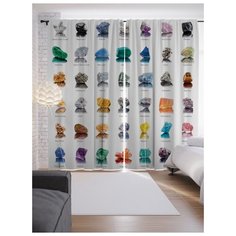 Портьеры JoyArty Виды минералов на ленте 265 см (p-7500)