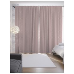 Портьеры JoyArty Скрытый узор на ленте 265 см (p-16915)