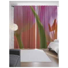 Портьеры JoyArty Объемная фантазия на ленте 265 см (p-7908)
