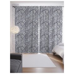 Портьеры JoyArty Лепесточная вселенная на ленте 265 см (p-21944)