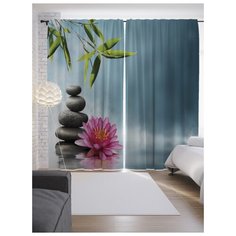 Портьеры JoyArty Приятное купание на ленте 265 см (p-16370)