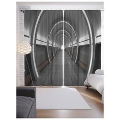 Портьеры JoyArty Солнечный коридор на ленте 265 см (p-21674)