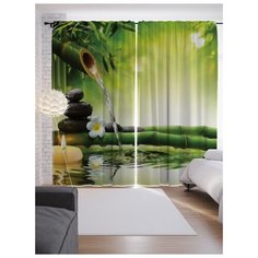 Портьеры JoyArty Бамбуковый кран на ленте 265 см (p-7709)