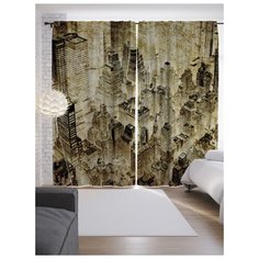 Портьеры JoyArty Ночная жизнь на ленте 265 см (p-16598)