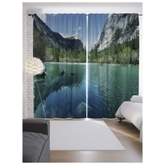 Портьеры JoyArty Прозрачная свежесть на ленте 265 см (p-19001)