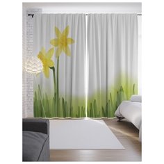 Портьеры JoyArty Июльская радость на ленте 265 см (p-16650)