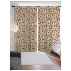 Портьеры JoyArty Остров пиратов на ленте 265 см (p-55919)