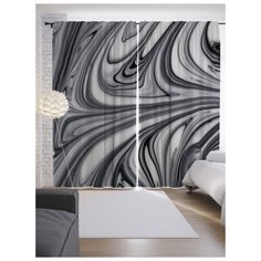 Портьеры JoyArty Иллюзионный рисунок на ленте 265 см (p-19437)