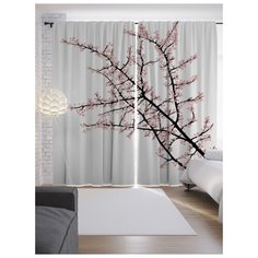 Портьеры JoyArty Ветка мира на ленте 265 см (p-17418)