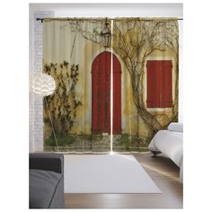 Портьеры JoyArty Зарастающая стена на ленте 265 см (p-16668)