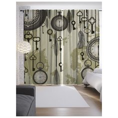 Портьеры JoyArty Пора ловить сны на ленте 265 см (p-15870)