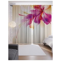 Портьеры JoyArty Загадай желание на ленте 265 см (p-22219)