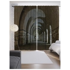 Портьеры JoyArty Дивный тоннель на ленте 265 см (p-17836)