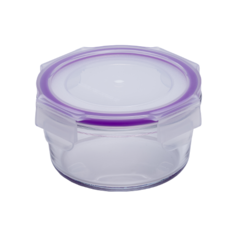 Eley Контейнер ELH3801P прозрачный/баклажан