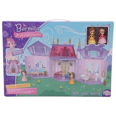 Игруша кукольный домик "Barmila" i-21102, розовый/сиреневый