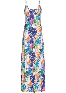 Платье макси с цветами Bonprix