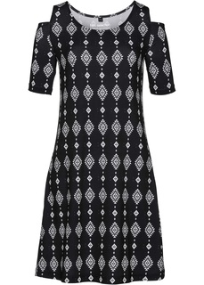 Платье трикотажное с принтом Bonprix