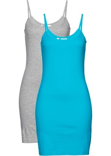 Трикотажное платье (2 шт.) Bonprix